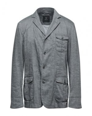 Пиджак MABRUN. Цвет: серый