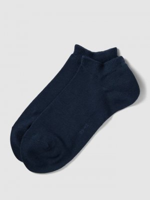 Носки-кроссовки с этикеткой, в упаковке 2 шт , темно-синий Esprit
