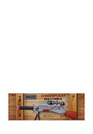 Игрушка Арсенал Снайперская винтовка с прицелом и подставкой, эл/мех, со световыми звуковыми эффектами. Цвет: разноцветный