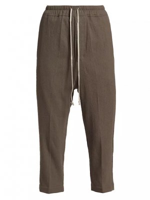 Укороченные брюки с кулиской Aaires , цвет dust Rick Owens