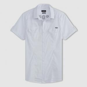 Рубашка с короткими рукавами KAPORAL 5. Цвет: белый,коралловый,синий,черный