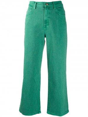 Укороченные джинсы Joan J Brand. Цвет: зеленый