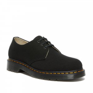 Dr.Martens Низкие ботинки 1461 Canvas Oxford Shoes DRMARTENS. Цвет: черный