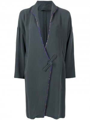 Легкое пальто Lisa Von Tang. Цвет: серый