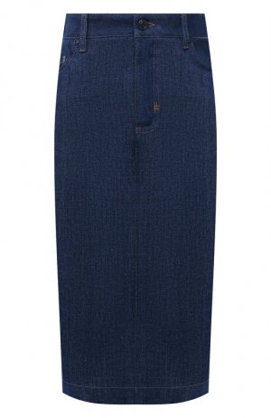 Джинсовая юбка Tom Ford. Цвет: синий
