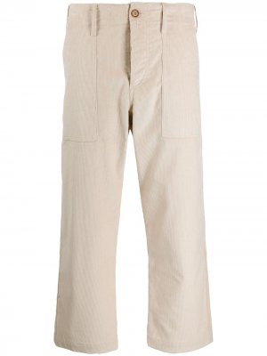Укороченные брюки прямого кроя Jejia. Цвет: бежевый