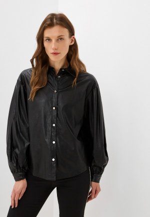 Блуза Please. Цвет: черный