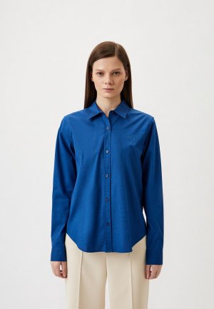 Рубашка Hugo The Essential Shirt. Цвет: синий