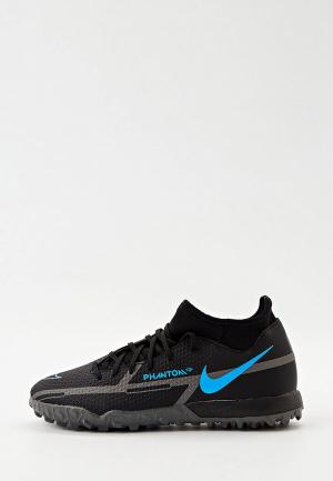 Шиповки Nike PHANTOM GT2 ACADEMY DF TF. Цвет: черный