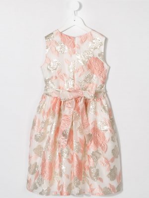 Платье с цветочным принтом без рукавов Lesy. Цвет: розовый