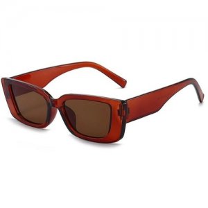 Солнцезащитные очки , коричневый GLOBO. Цвет: коричневый