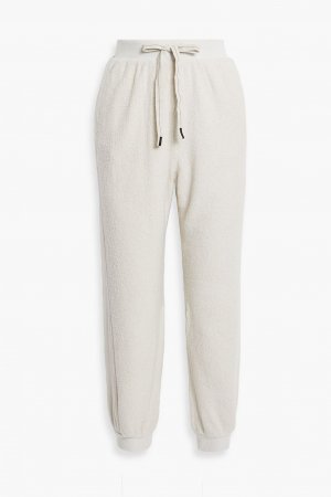 Укороченные спортивные брюки Supima из хлопка и флиса с модалом, белый Stateside