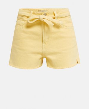 Джинсовые шорты, желтый Edc By Esprit