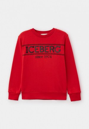 Свитшот Iceberg. Цвет: красный