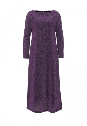 Платье Borodulins Borodulin's. Цвет: фиолетовый