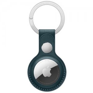Брелок-подвеска для AirTag Leather Key Ring Baltic Blue Apple