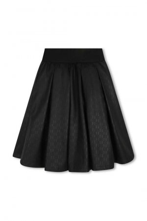 Хлопковая юбка для маленькой девочки , черный Karl Lagerfeld