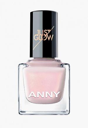 Лак для ногтей Anny JUST GLOW. Цвет: розовый