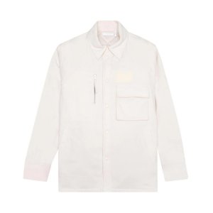 Рубашка Flannel Shirt 'White', белый Helmut Lang