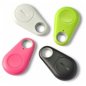 Брелок для поиска ключей Bluetooth iTag Key Finder розовый NoBrand