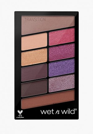 Палетка для глаз Wet n Wild Color Icon 10-Pan Palette V.i.purple. Цвет: разноцветный
