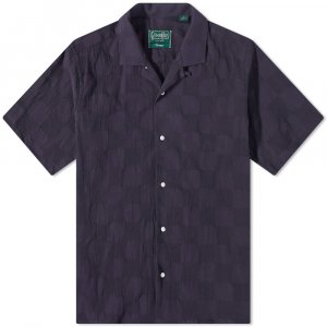 Рубашка Short Sleeve Camp Collar Panama Shirt Gitman Vintage