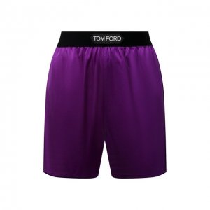 Шелковые шорты Tom Ford. Цвет: фиолетовый