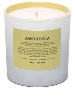 Ароматическая свеча Ambrosia (240 г) Boy Smells. Цвет: серый
