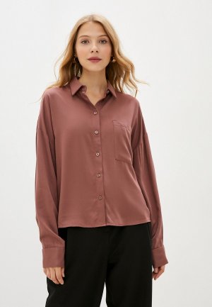 Блуза FNC. Цвет: коричневый