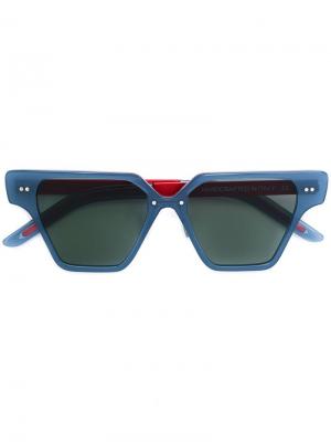 Солнцезащитные очки Cheetah Delirious. Цвет: синий