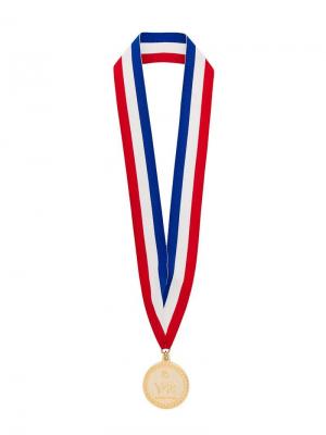 Кольце с медалью Y-3. Цвет: синий