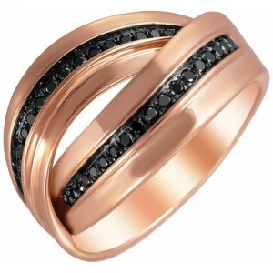 Золотое кольцо с бриллиантами Джей ВИ
