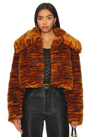 Пальто Faux Fur, цвет Tiger Kim Shui