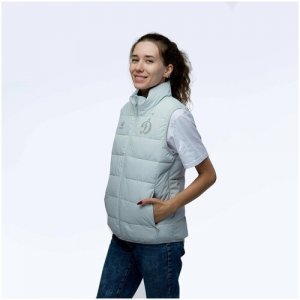 Женский утеплённый жилет KELME ФК Динамо Москва. Цвет: серый