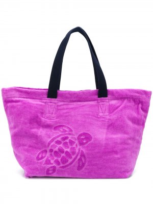 Пляжная сумка Barney Vilebrequin. Цвет: фиолетовый