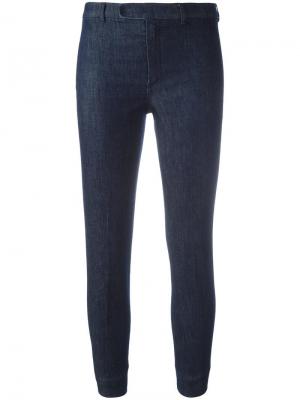 Укороченные джинсы S Max Mara 'S. Цвет: синий