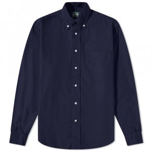 Рубашка Button Down Overdyed Oxford Shirt - END. Excl Gitman Vintage