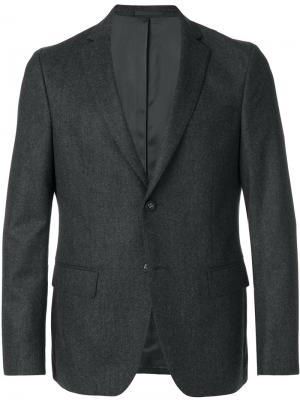 Классический пиджак Officine Generale. Цвет: серый