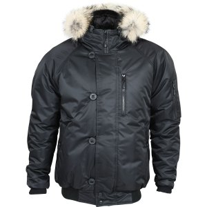 Куртка Аляска укороченная черная твил 44-46/170-176 Сплав. Цвет: черный