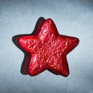 Блюдо Red Star CozyHome. Цвет: красный