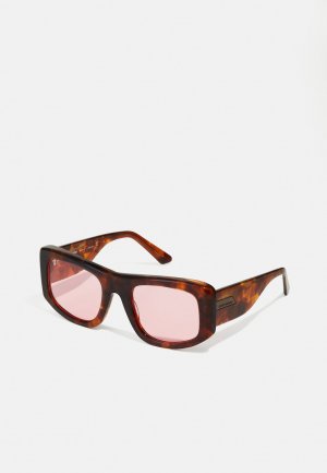 Солнцезащитные очки UNIFORM UNISEX QUAY AUSTRALIA, цвет brown tort/rose Australia