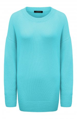 Кашемировый пуловер Canessa. Цвет: голубой