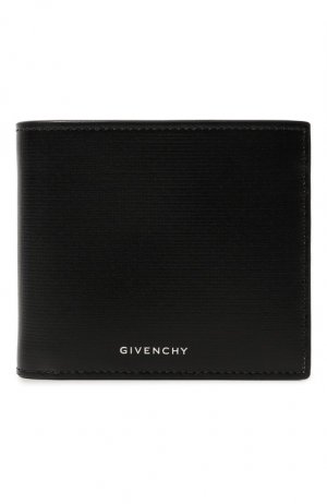 Кожаное портмоне Givenchy. Цвет: чёрный