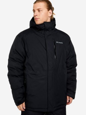 Куртка утепленная мужская Oak Harbor Insulated Jacket, Plus Size, Черный Columbia. Цвет: черный