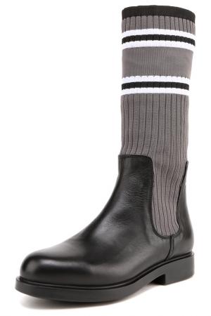 Ботильоны NILA&NILA TREND. Цвет: black, grey