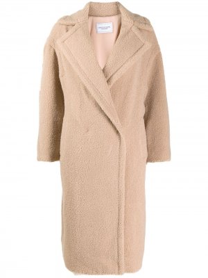 Пальто оверсайз Forte Dei Marmi Couture. Цвет: коричневый