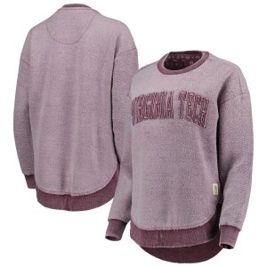 Женский пуловер с пончовиллой Pressbox Maroon Virginia Tech Hokies Unbranded