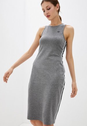Платье 4F. Цвет: серый