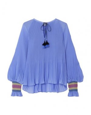 Блузка DEREK LAM 10 CROSBY. Цвет: небесно-голубой