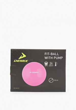 Мяч гимнастический Demix d 75 см. Цвет: розовый